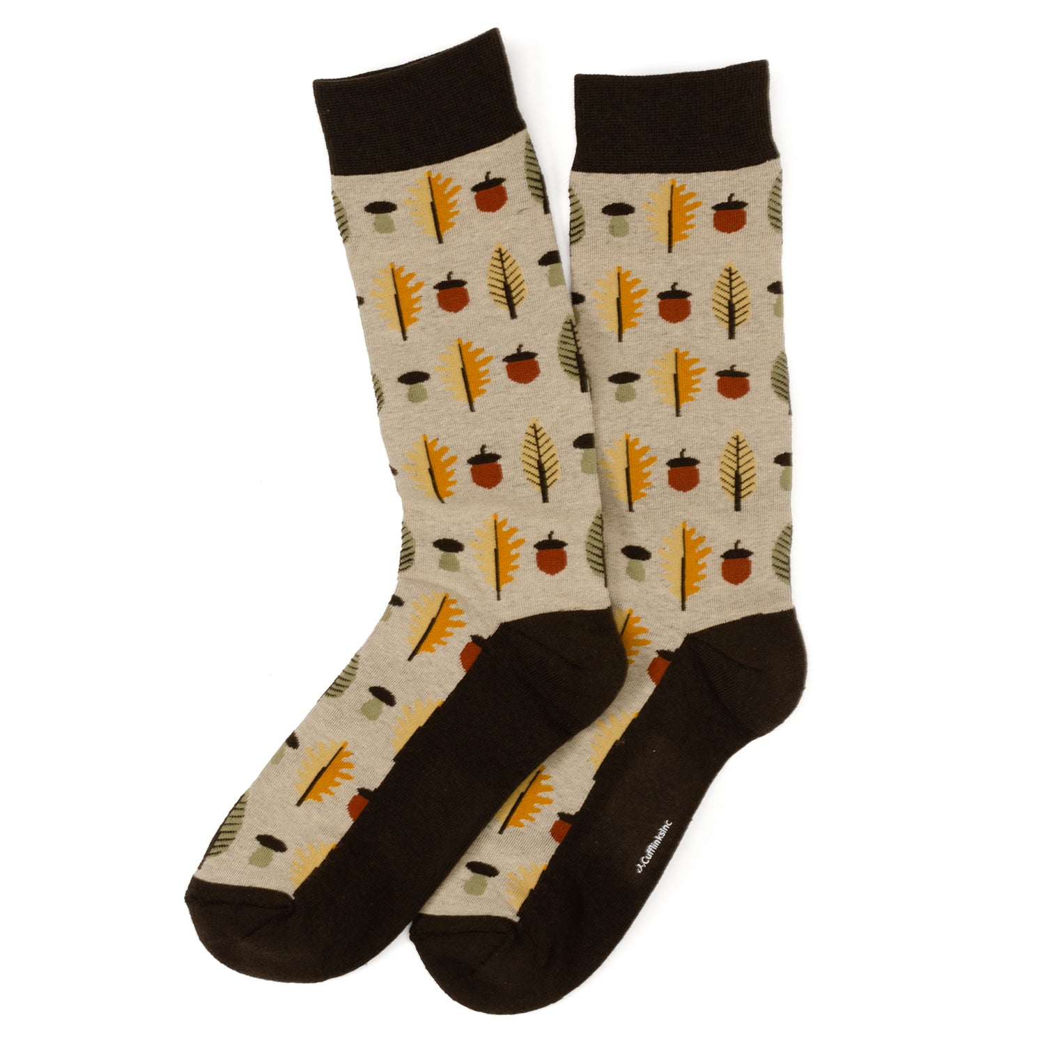 Autumn Air Tan Men's Socks Image 2