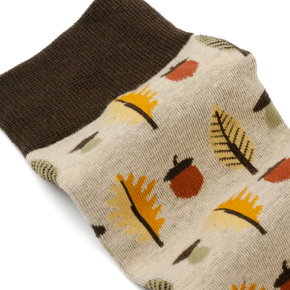 Autumn Air Tan Men's Socks Image 4