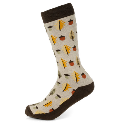 Autumn Air Tan Men's Socks Image 1