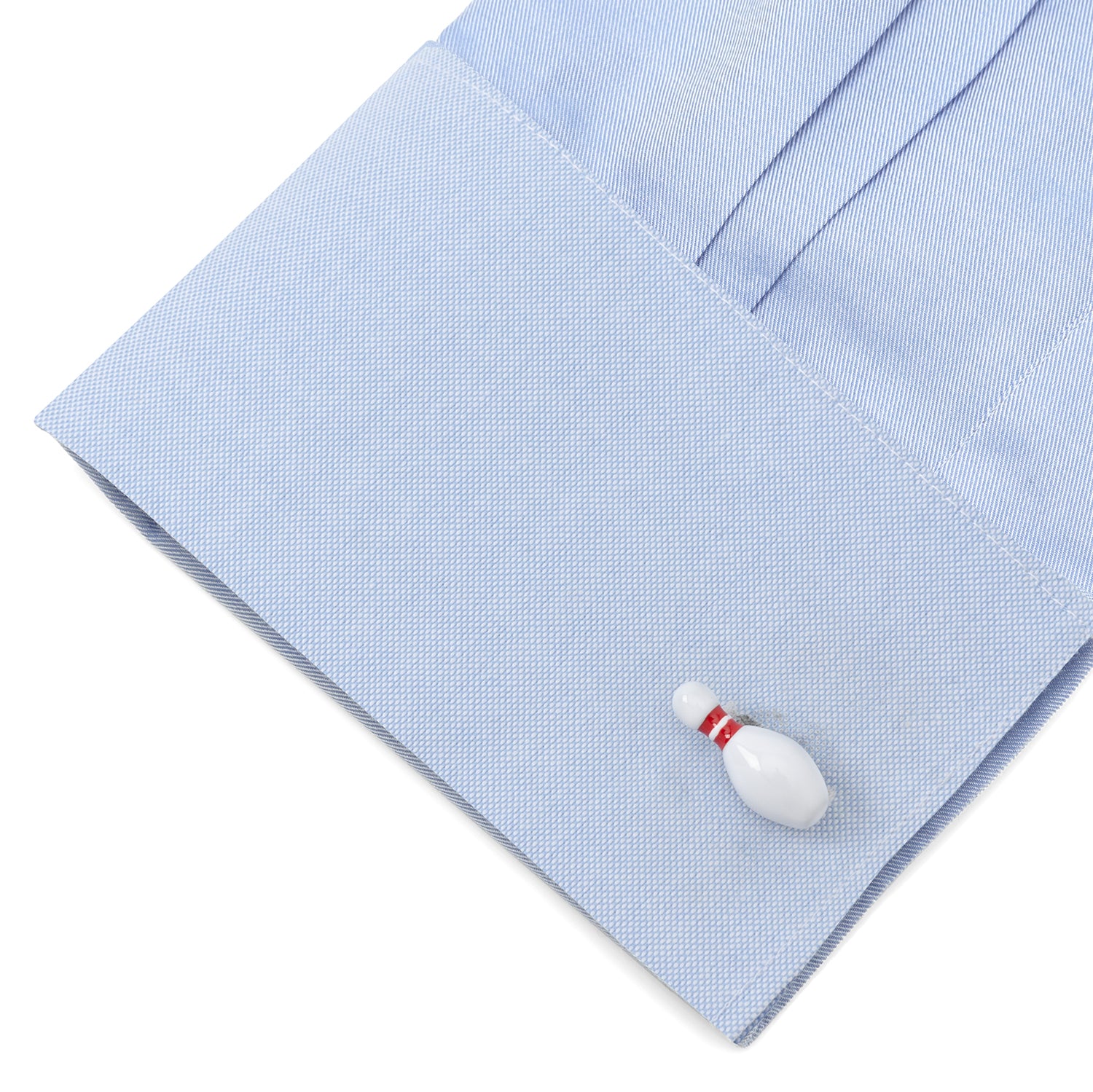 Cufflinks Inc - 3D Bowling Pin & Ball Cufflinks Image 3