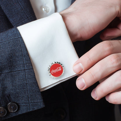 Coca-Cola Bottle Cap Cufflinks Image 2