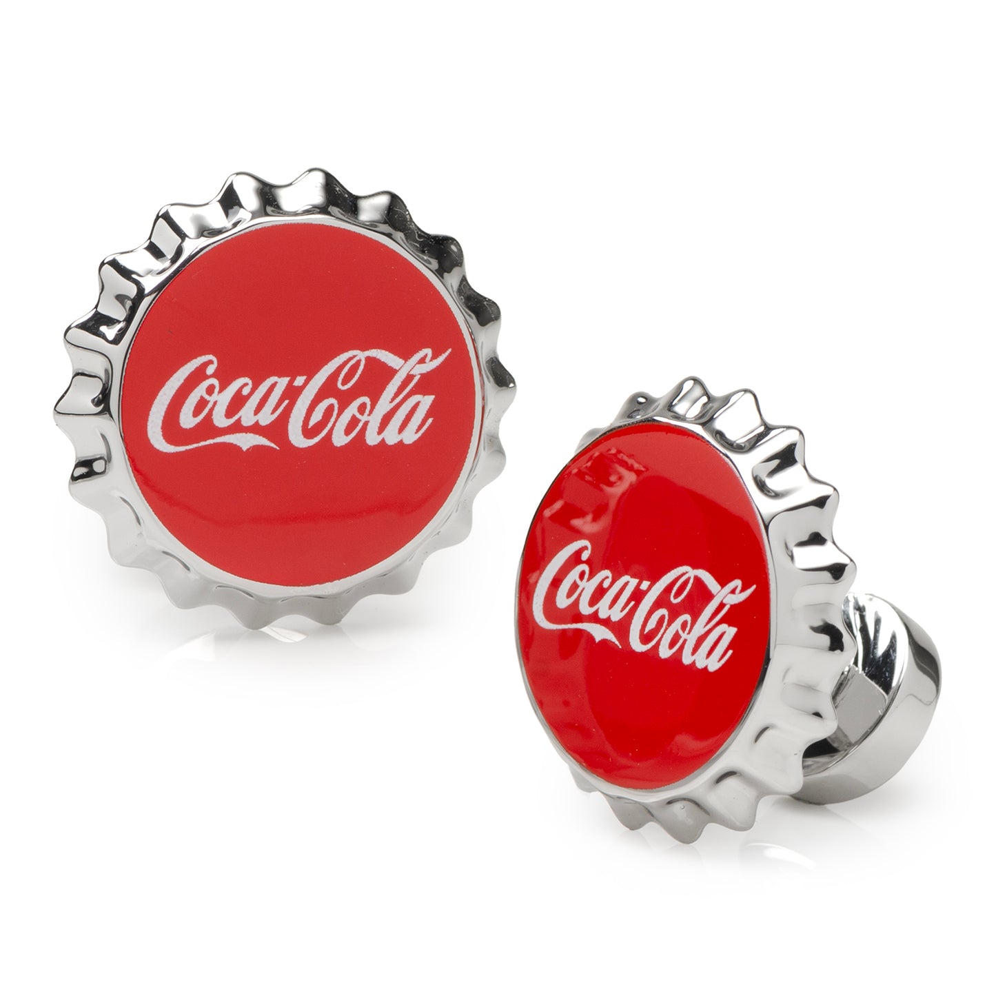 Coca-Cola Bottle Cap Cufflinks Image 1