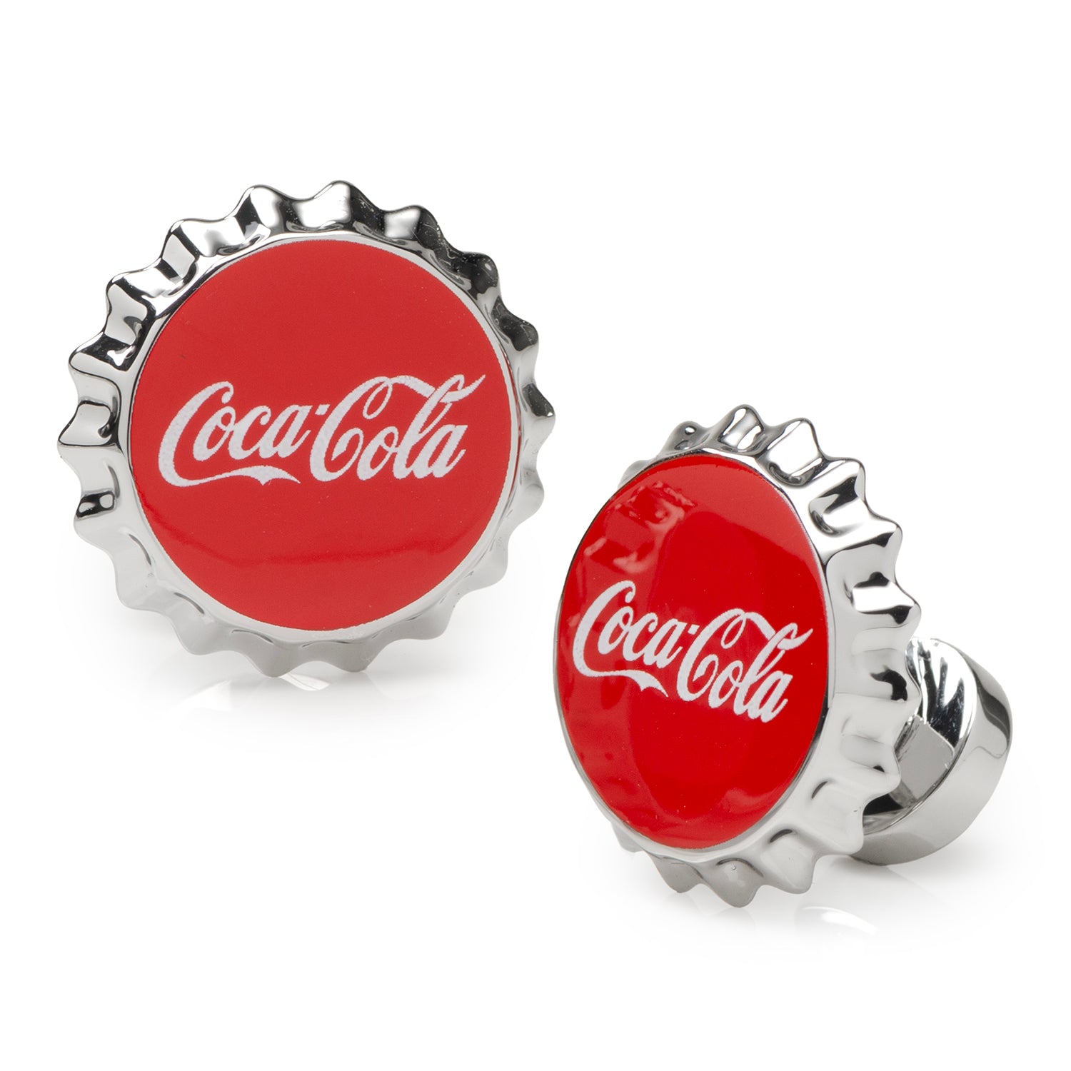 Coca-Cola Bottle Cap Cufflinks Image 1