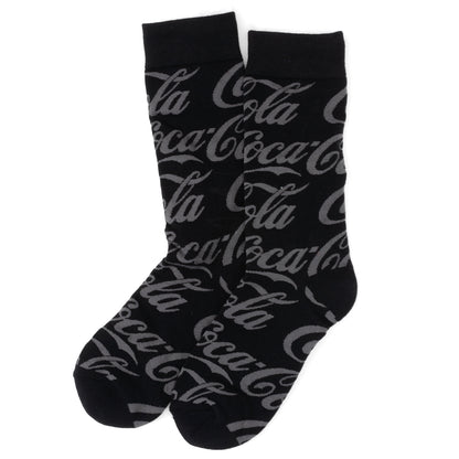 Coca-Cola Black Logo Dress Socks Image 2