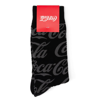 Coca-Cola Black Logo Dress Socks Image 5