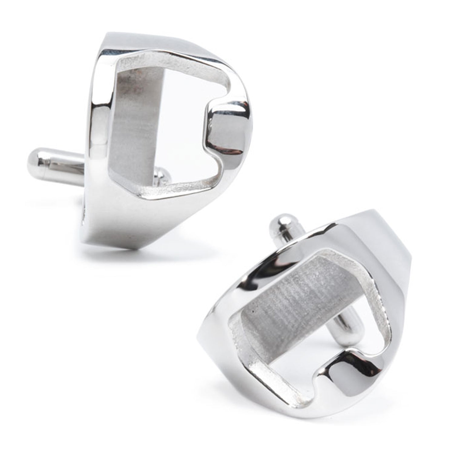 Stainless Steel Bottle Opener Cufflinks Image 1