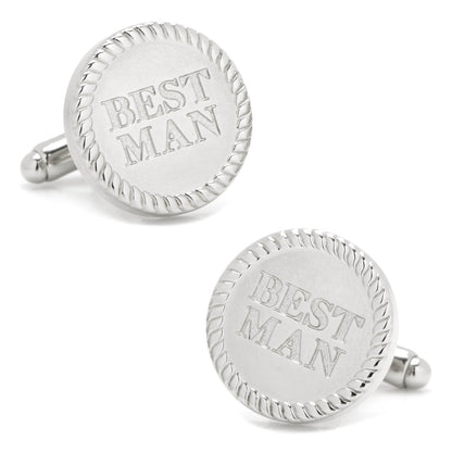 Best Man Cufflinks Image 1