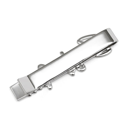 Cufflinks, Inc Best Man Silver Tie Bar Image 3