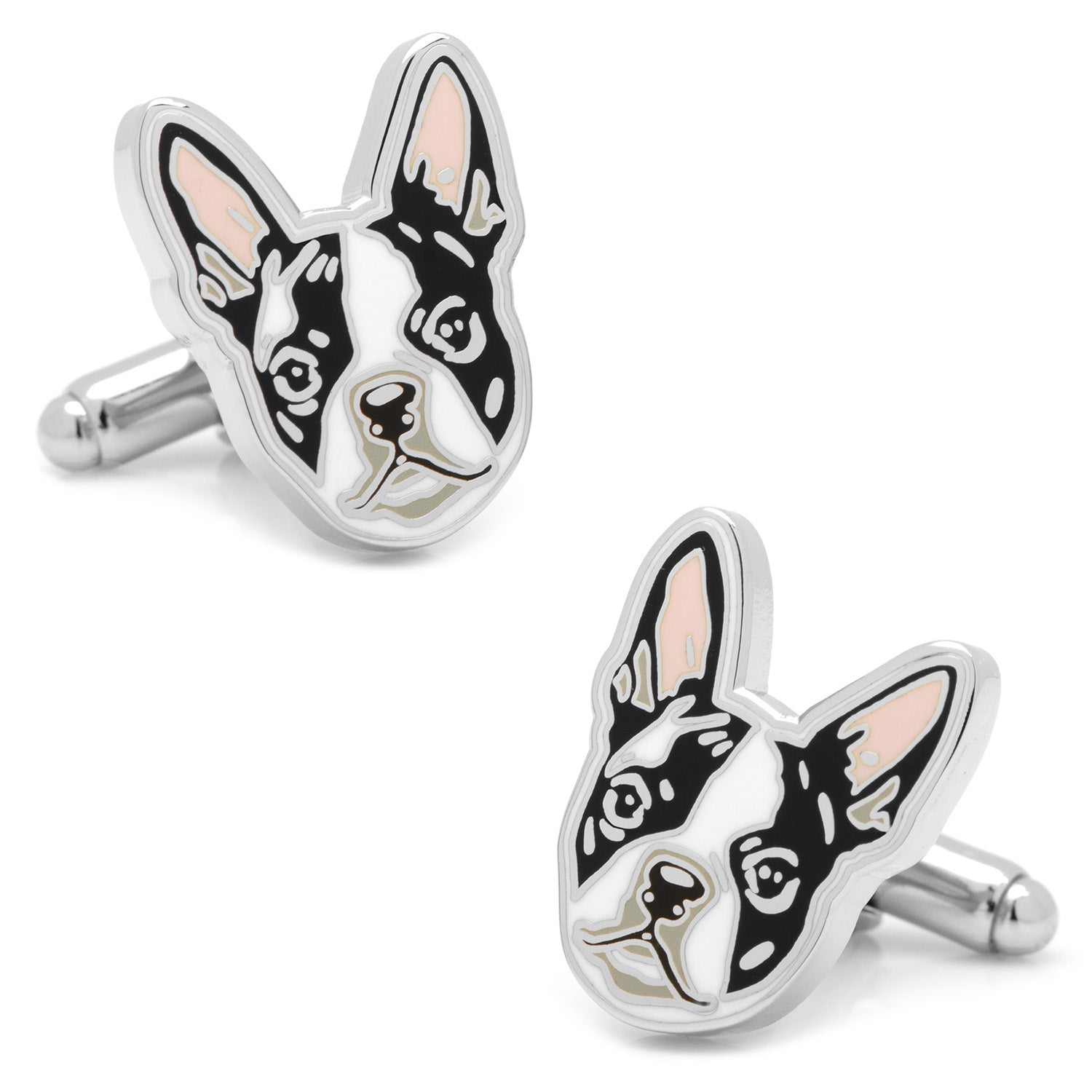 Boston Terrier Cufflinks Image 1