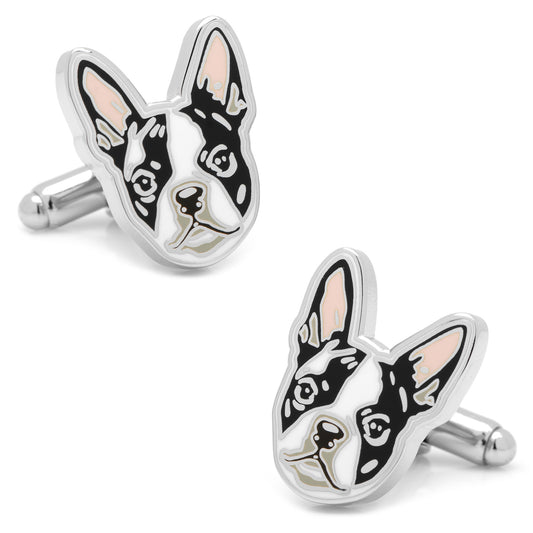 Boston Terrier Cufflinks Image 1