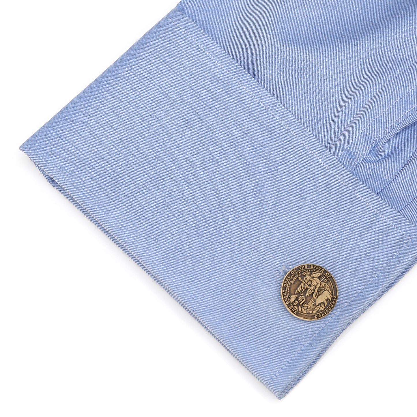 Cufflinks Inc - California Seal Embossed Cufflinks Image 3