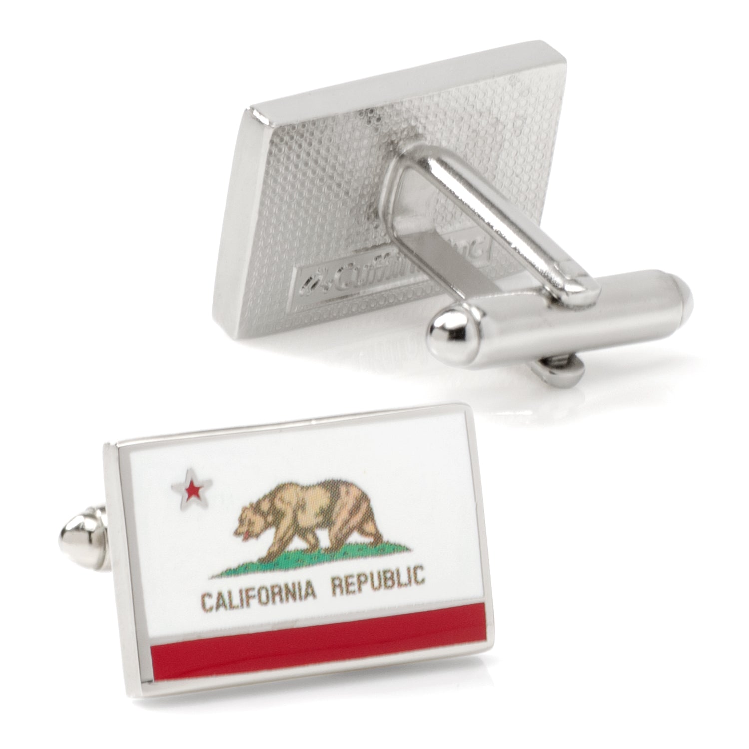 California State Flag Cufflinks Image 2