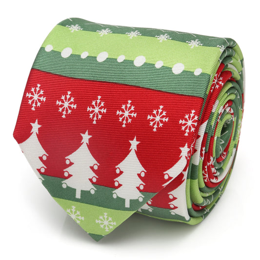 Christmas Tree Men's Tie Image 1