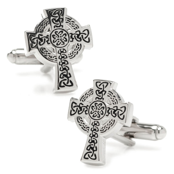 Celtic Cross Cufflinks Image 1