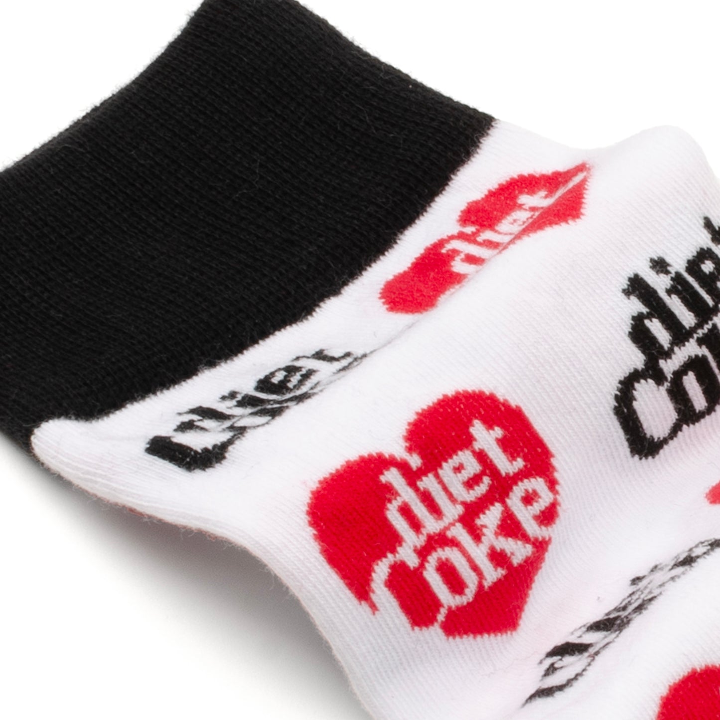 Diet Coke White Dress Socks Image 3