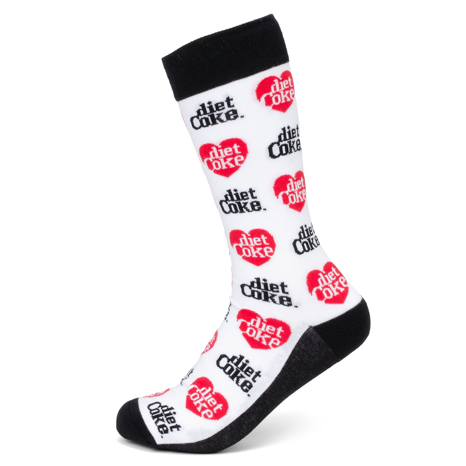 Diet Coke White Dress Socks Image 1