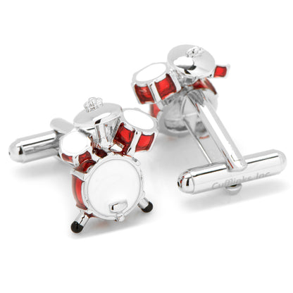 Drum Set Cufflinks Image 2