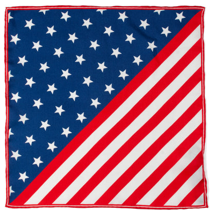 Stars and Stripes Pocket Square Image 1