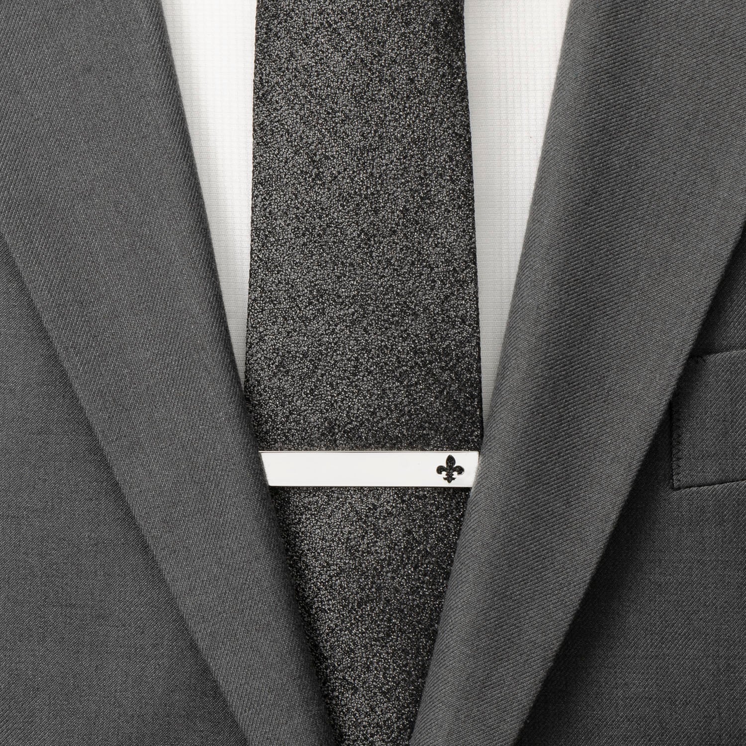 Fleur De Lis Tie Bar Image 2