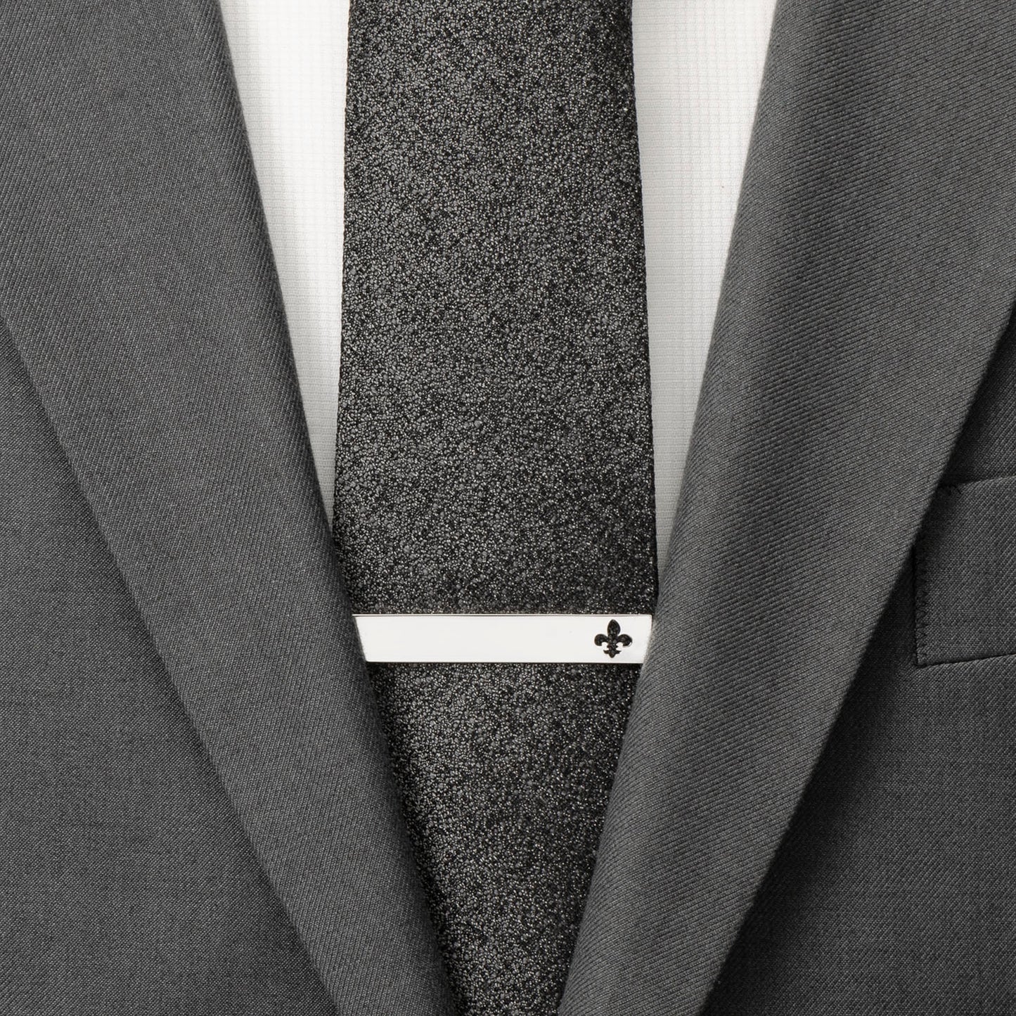 Fleur De Lis Tie Bar Image 2