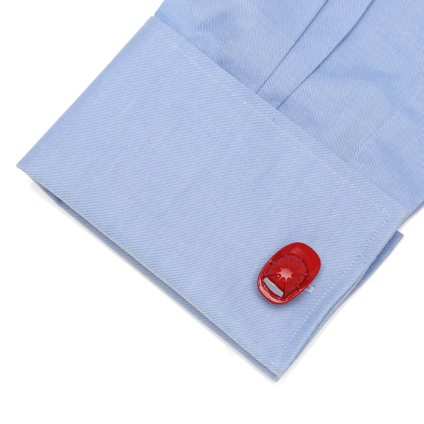 3D Fireman Hat Cufflinks Image 3