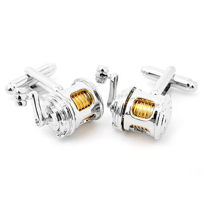 Fishing Reel Cufflinks Image 2