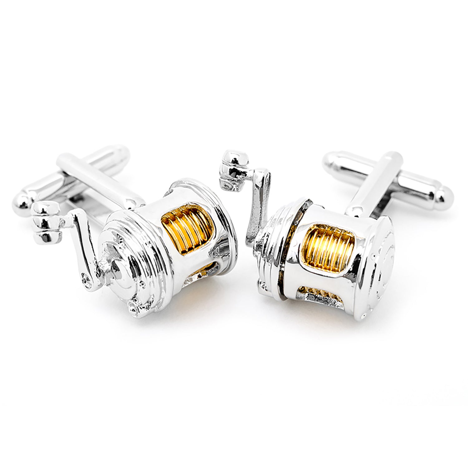 Fishing Reel Cufflinks Image 2