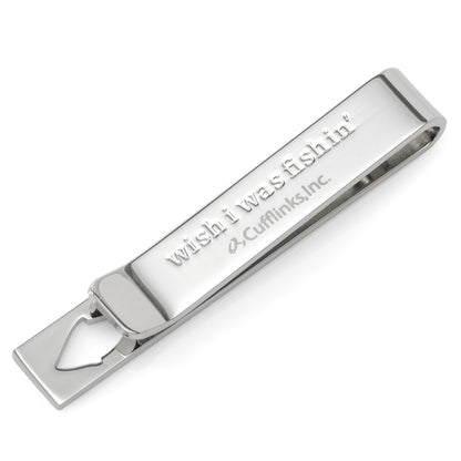 Cufflinks Inc - Fishing Cut-Out Hidden Message Tie Bar Image 3