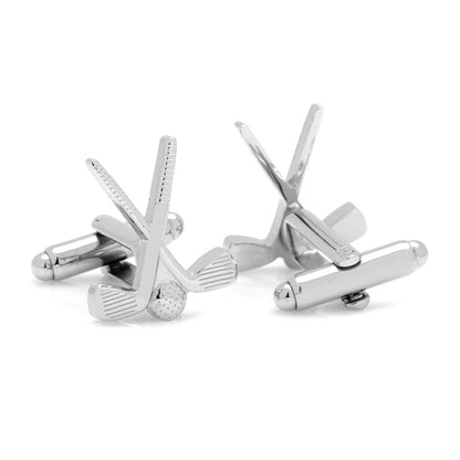 Golf Clubs Cufflinks Image 2