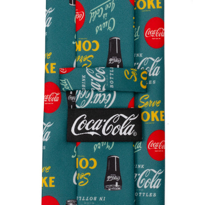 Coca-Cola Green Men's Tie Image 5