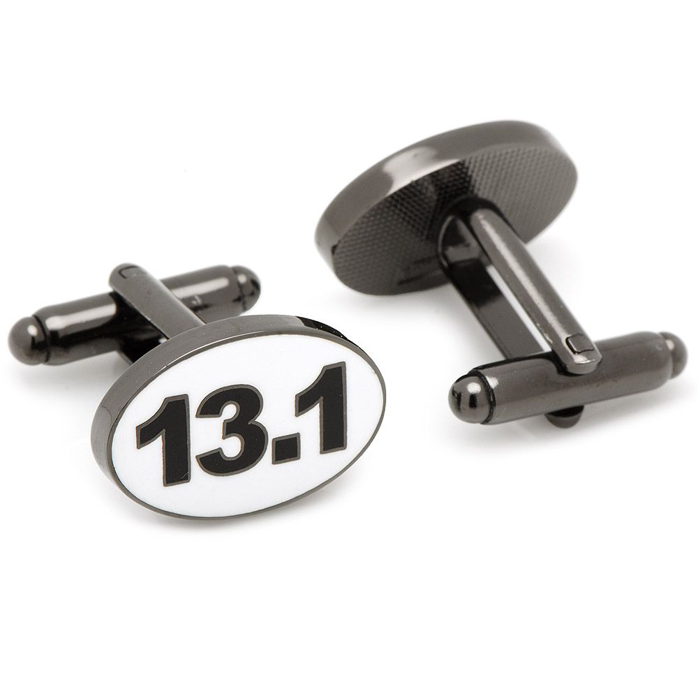 Half Marathon Finisher Cufflinks Image 2