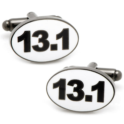 Half Marathon Finisher Cufflinks Image 1