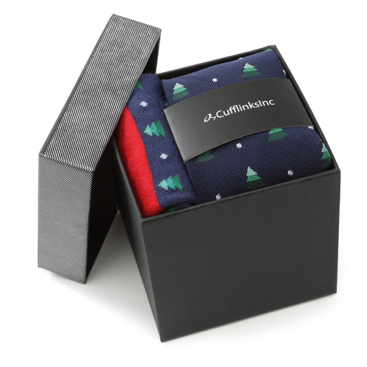 Holiday Tree Tie and Sock Gift Set Image 2
