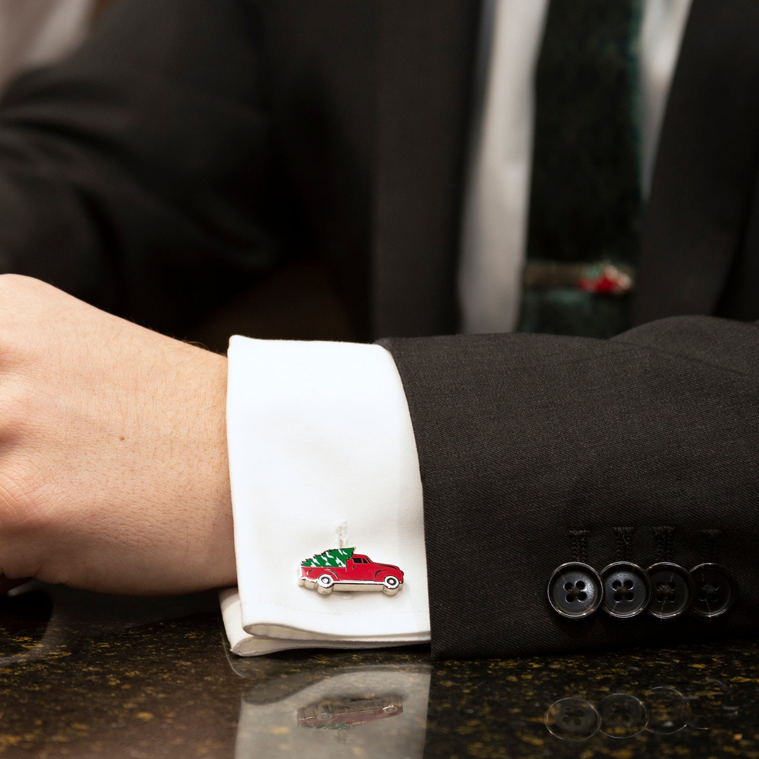 Holiday Truck Cufflinks Image 5