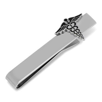 Medical Caduceus Tie Bar Image 1