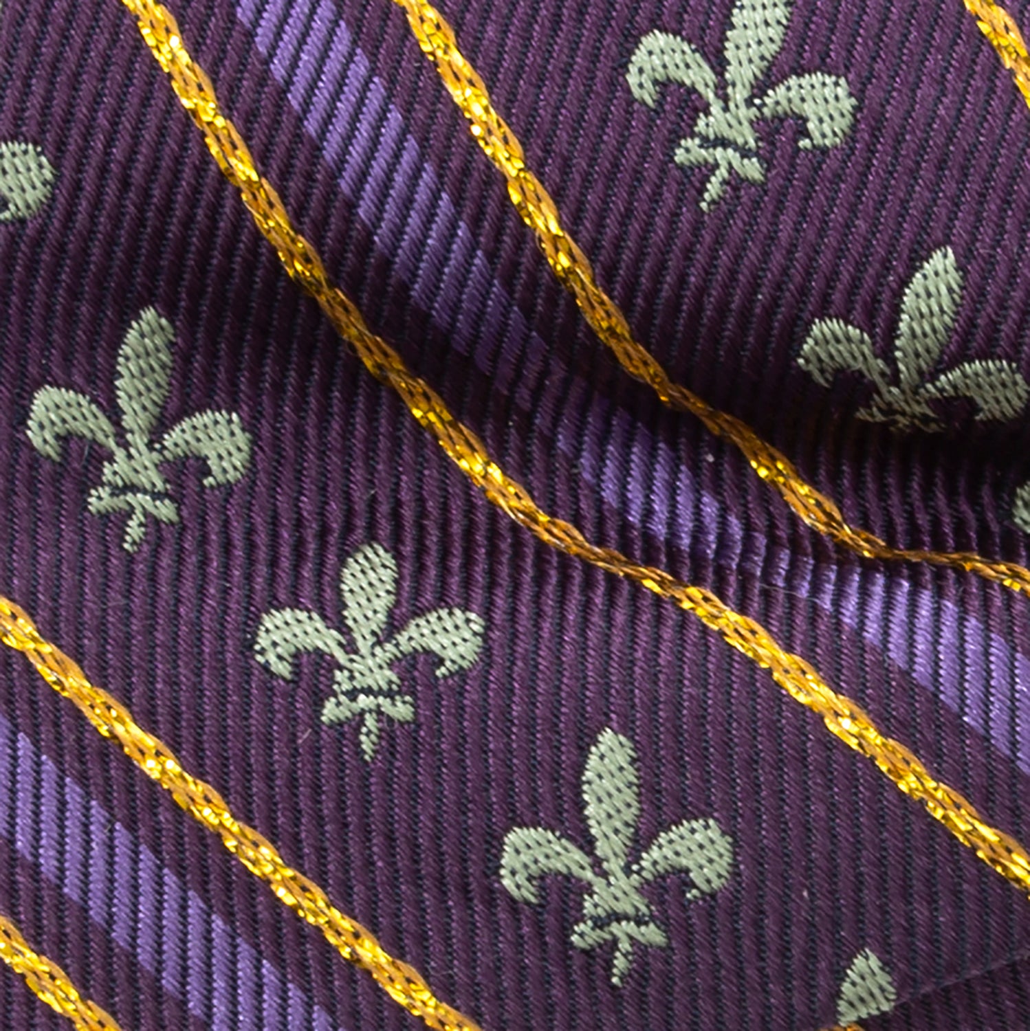 Mardi Gras Stripe Bow Tie Image 6