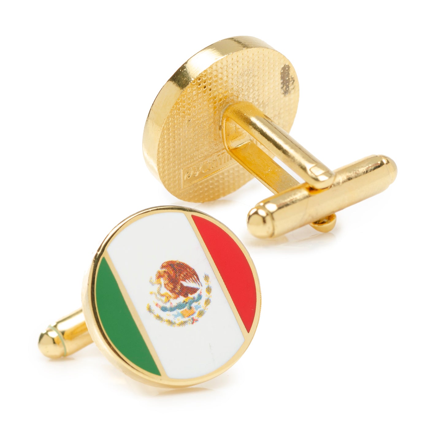 Mexico Flag Cufflinks Image 2