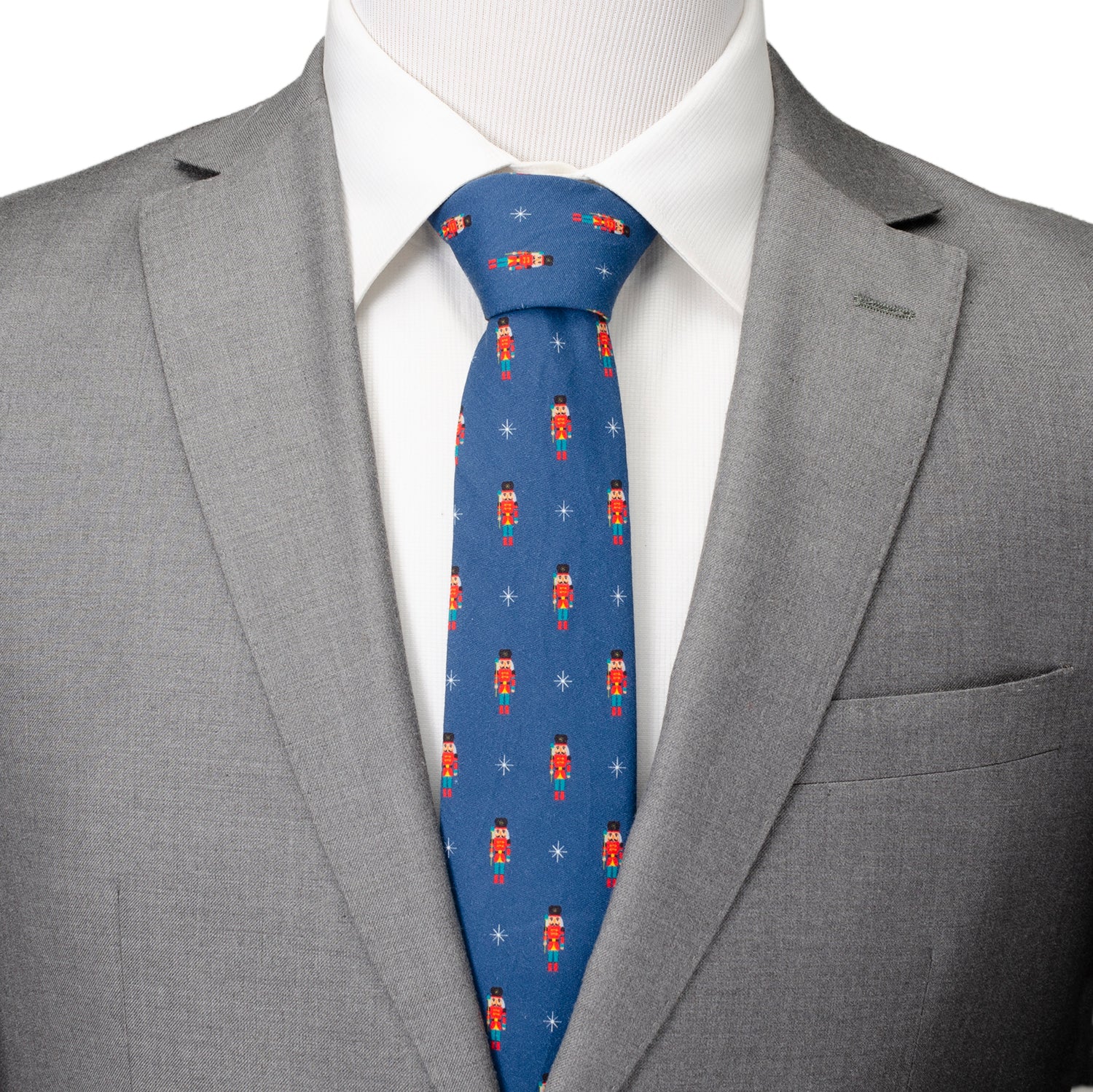 Nutcracker Men's Navy Tie Image 2