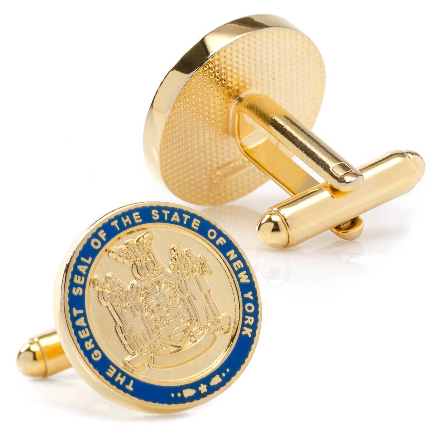 Cufflinks Inc - New York State Seal Enamel Cufflinks Image 2