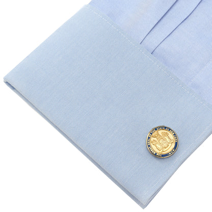 Cufflinks Inc - New York State Seal Enamel Cufflinks Image 3