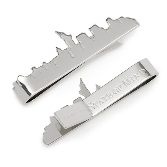 New York Skyline Tie Bar Image 1