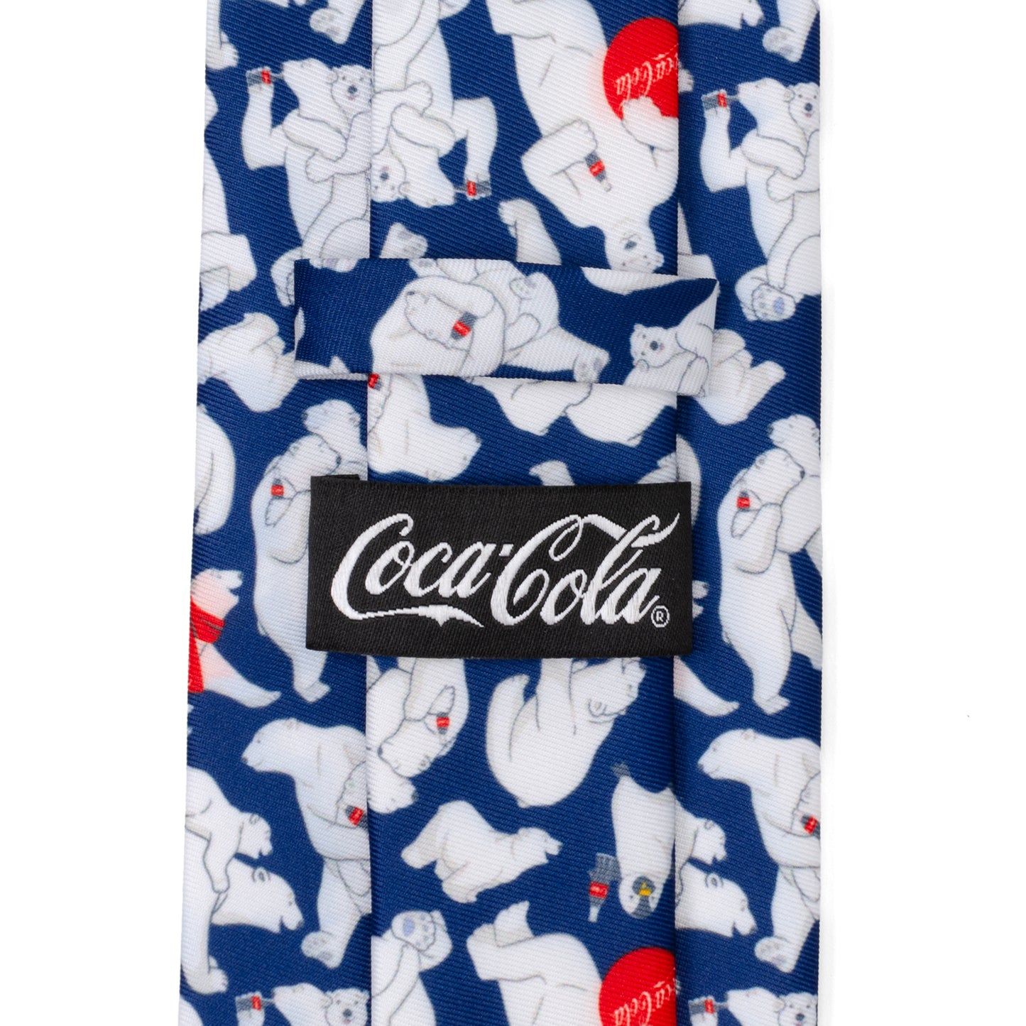 Coca-Cola Polar Bear Navy Blue Men's Tie Image 5