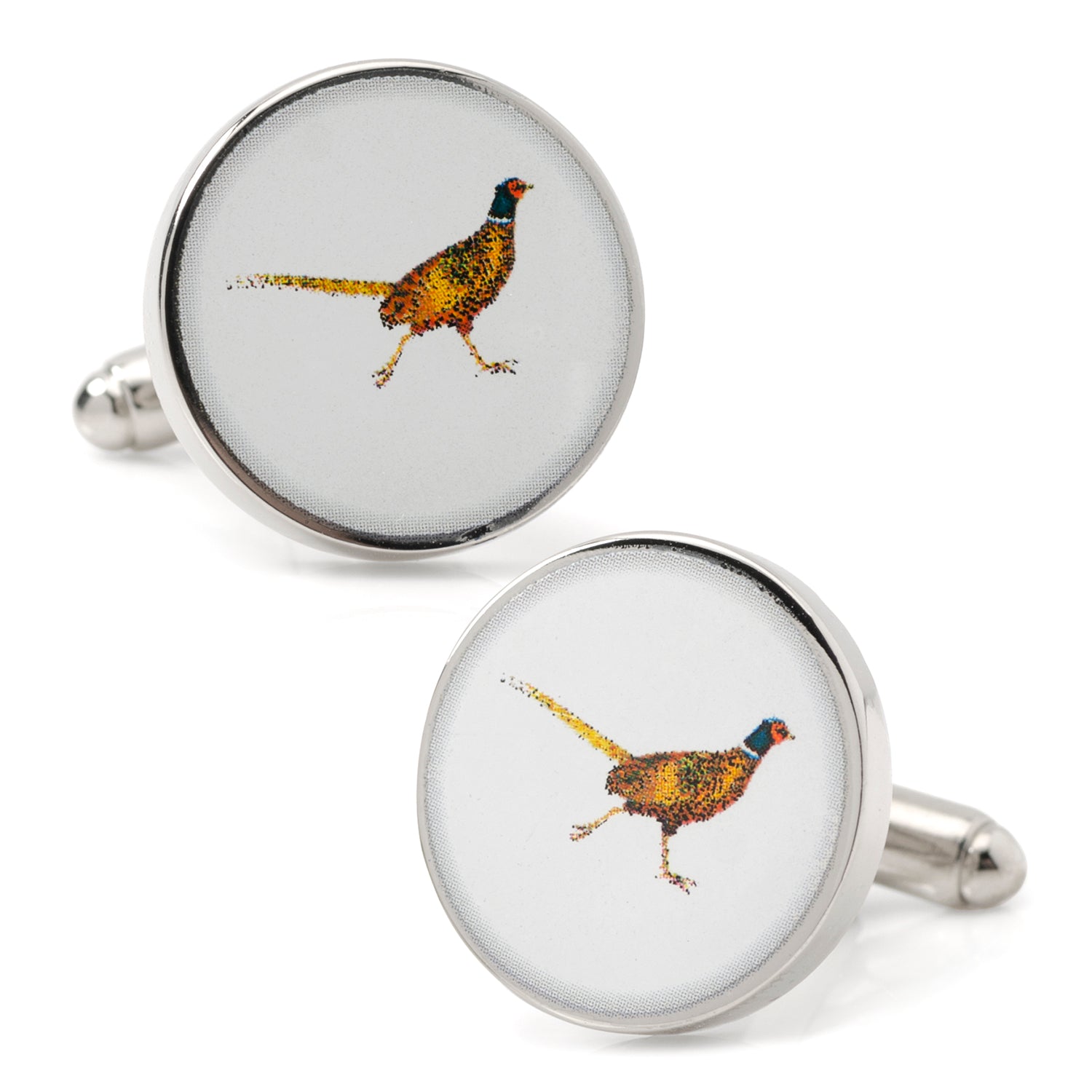 Pheasant Bird Cufflinks Image 1