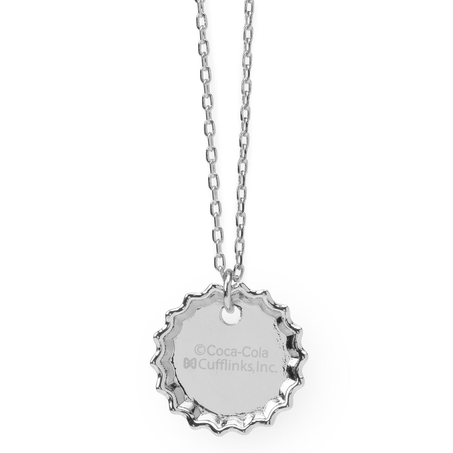 Coca-Cola Red Bottle Cap Necklace Image 3