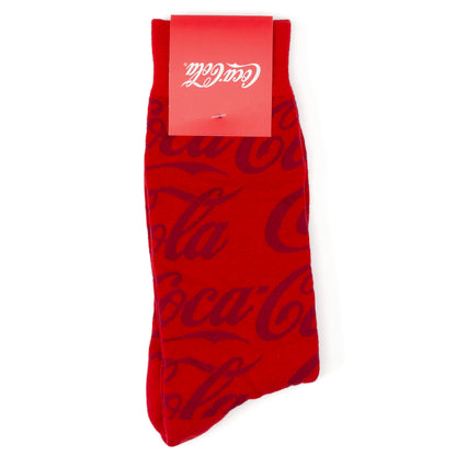 Coca-Cola Red Logo Dress Socks Image 5