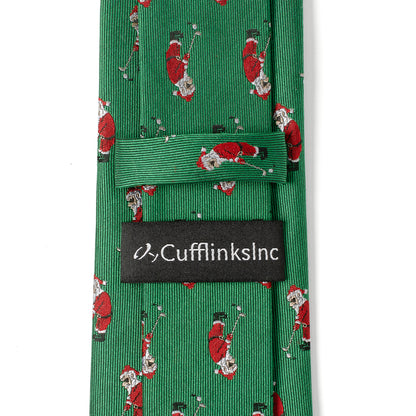 Cufflinks Inc - Santa Golf Par-Tee Men's Green Tie Image 5