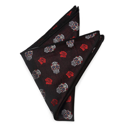 Sugar Skull Pocket Square Image 3