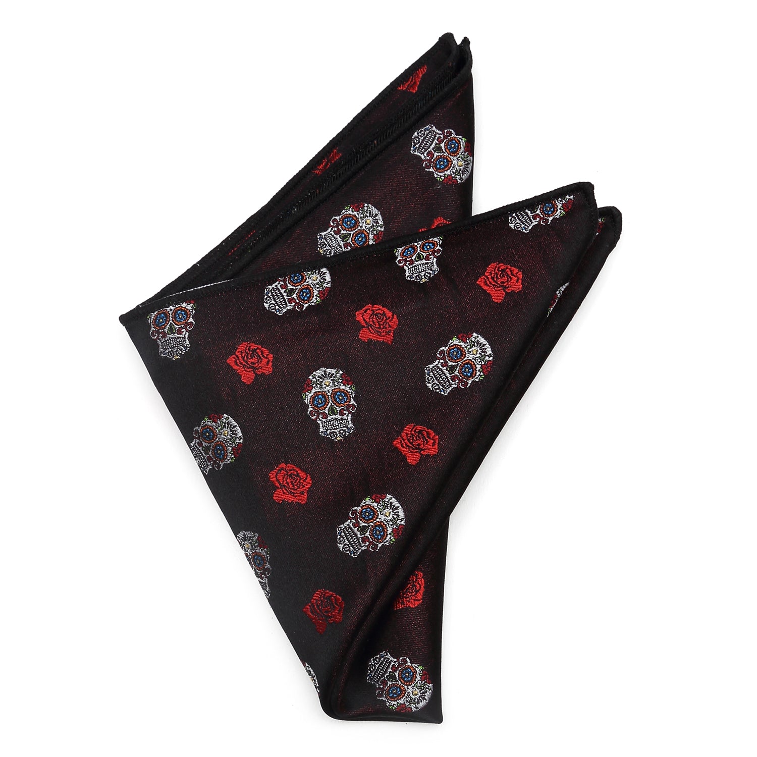 Sugar Skull Pocket Square Image 3