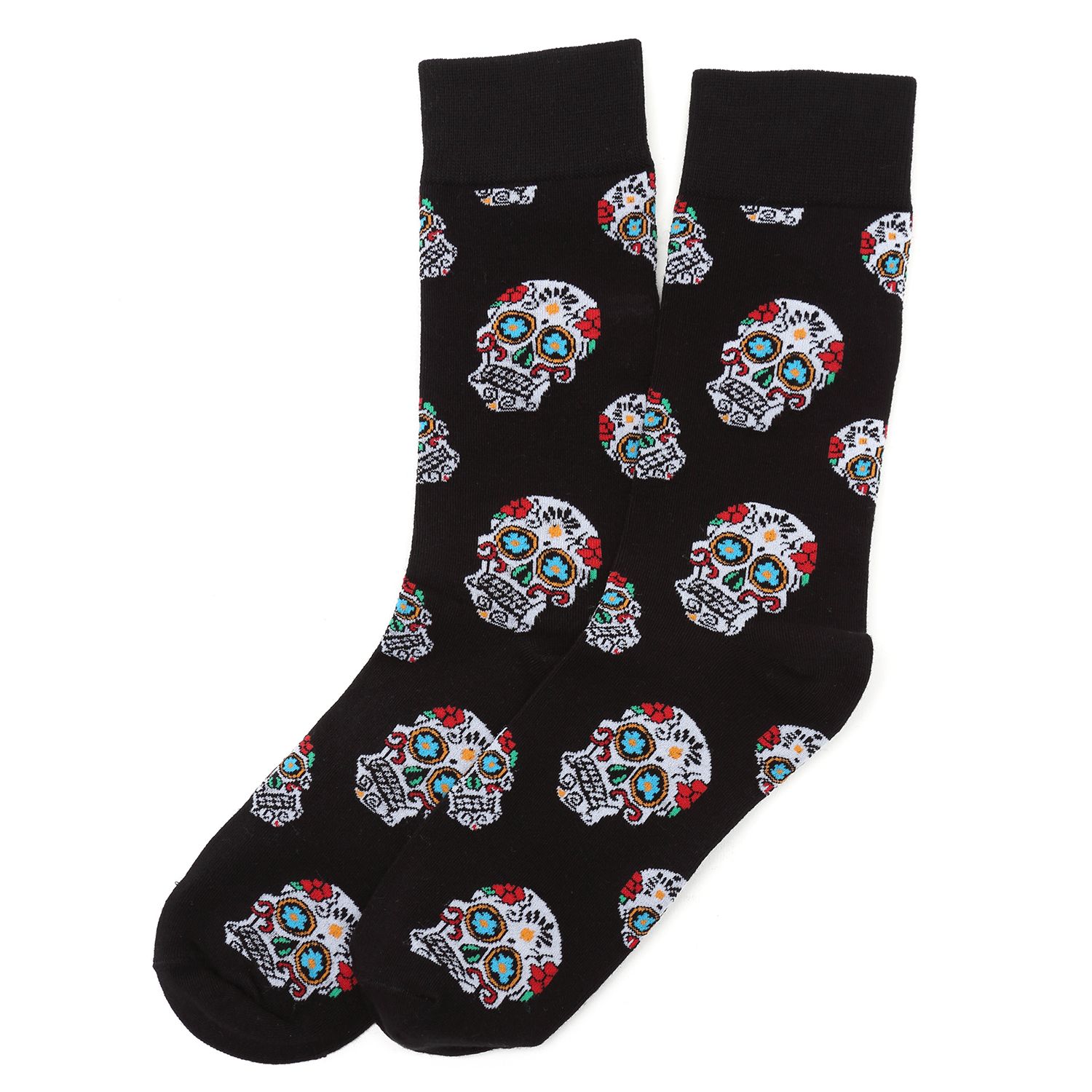 Sugar Skull Black Socks
 Image 2