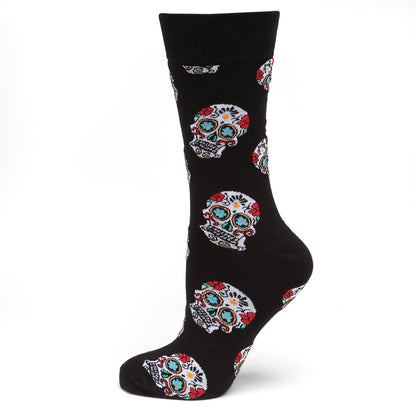 Sugar Skull Black Socks
 Image 1